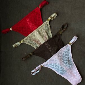 VS Icon Panty Bundle (Large, NWT)
